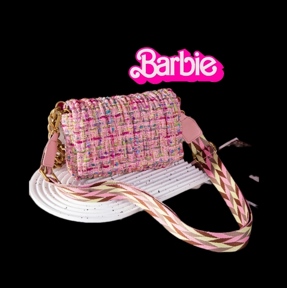 Pink Plaid Purse - Picture 2 of 3